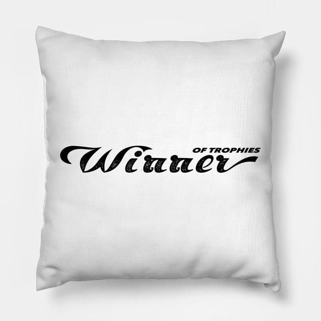 Winner of Trophies (Wilier) Pillow by nutandboltdesign