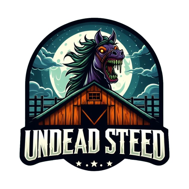 Undead Steed by WolfeTEES