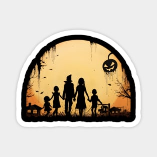 family halloween Magnet