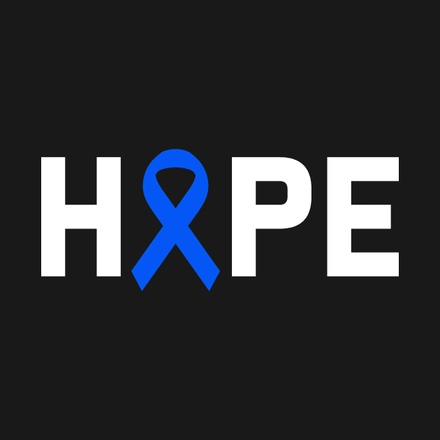 Hope Colon Cancer Awareness Zodiac Ribbon Support Gift by followthesoul