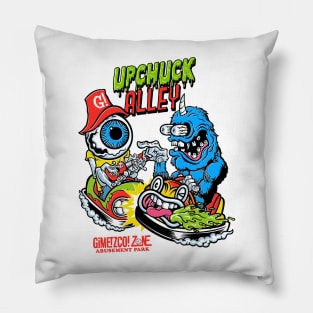 Upchuck Alley - front/back Pillow