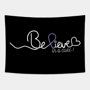 Believe- Hodgkins Lymphoma Cancer Gifts Hodgkins Lymphoma Cancer Tapestry