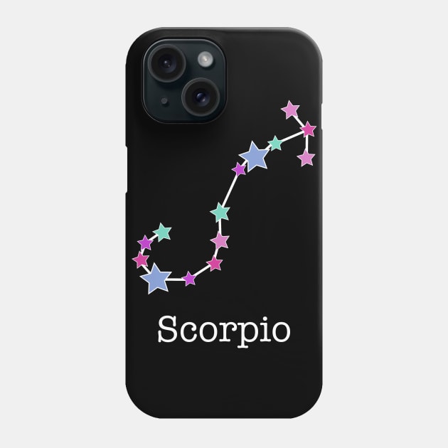 A Zodiac Sign Test Scorpio Phone Case by Helena Morpho 