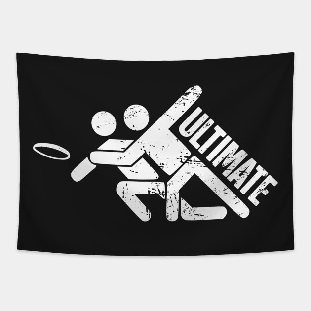 Ultimate Frisbee Players Tapestry by MeatMan