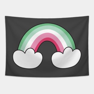 Abrosexual pride flag Tapestry