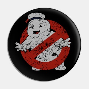 Mini Puft Logo (aged and weathered)(Ghostbusters: Afterlife) Pin