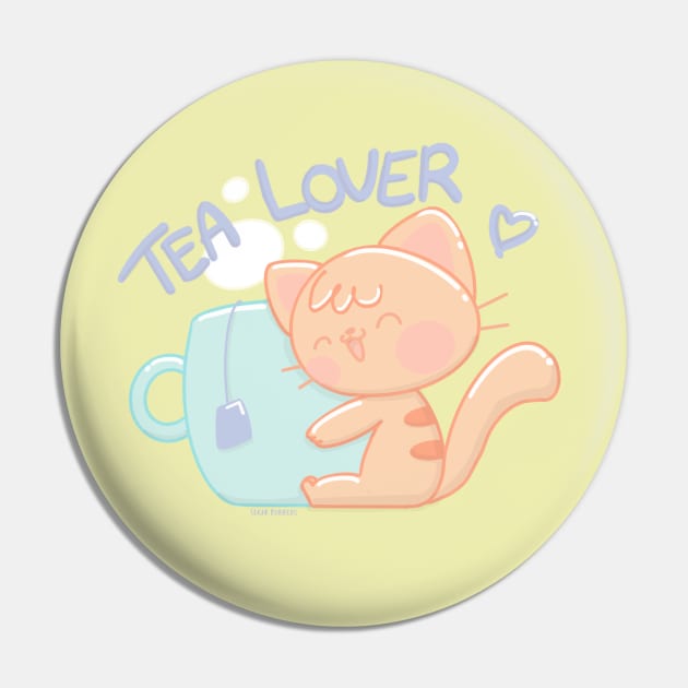 Tea lovers Pin by Sugar Bubbles 