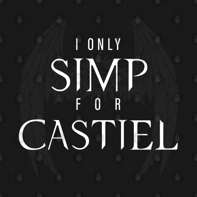 Castiel Simp - Black by HerArt