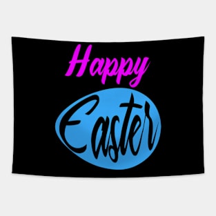 Happy Easter Egg Tapestry