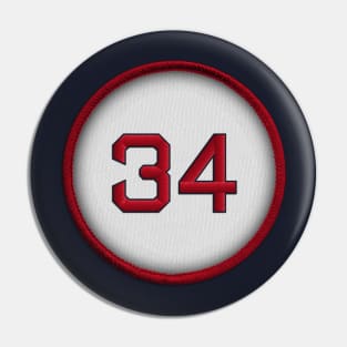 Big Papi 34 (alt version) Pin