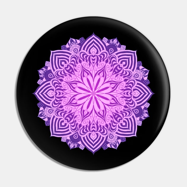 Vitality mandala Pin by Grüberli