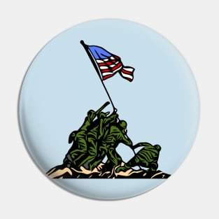 Iwo Jima Memorial Pin