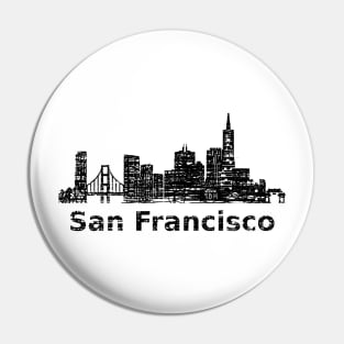 San Francisco City - World Cities Series by 9BH Pin