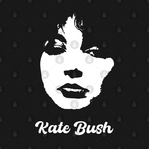 Kate Bush pop art portrait by Christyn Evans