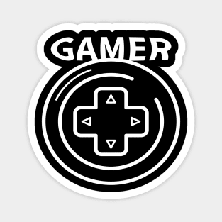 Gamer shirt for players Gambler saying t-shirt Magnet