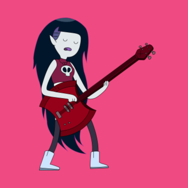 Marceline - Adventure Time - Cartoon Network - Marceline - T-Shirt  Teepublic