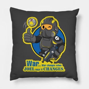 Dive Boy Fallout and Helldivers Mash Up Pillow