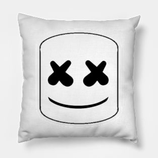 marshmallows man Pillow