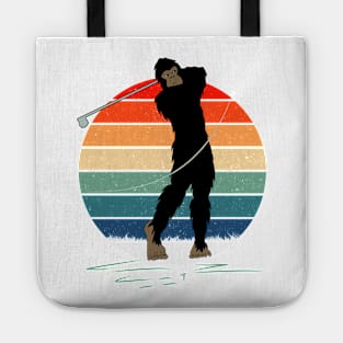 Retro BIgfoot Golfing Tote