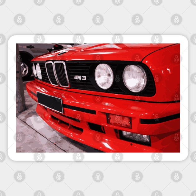 BMW M3 E30 - Bmw M3 E30 - Sticker