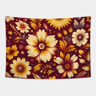 Yellow Flowers Tapestry