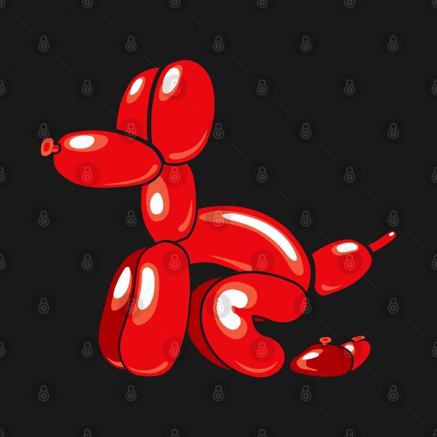 Balloon Doggie Poop by Alema Art