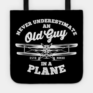 Never Underestimate an Old Guy in a Plane Tote