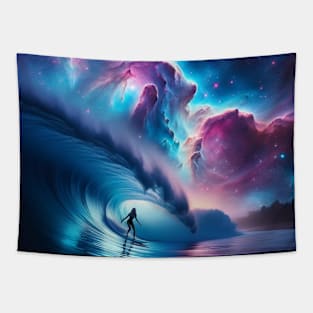 Nebula Wave Tapestry