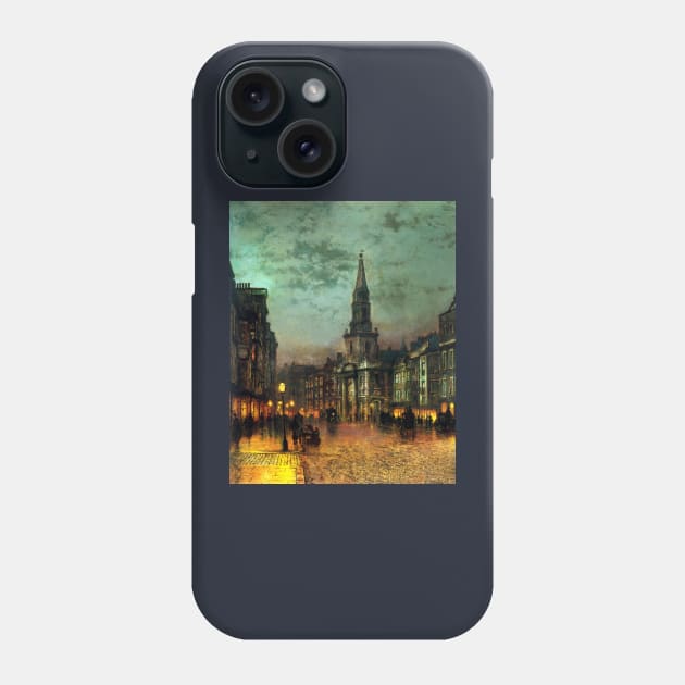 Blackman Street, London 1885 - John Atkinson Grimshaw Phone Case by forgottenbeauty