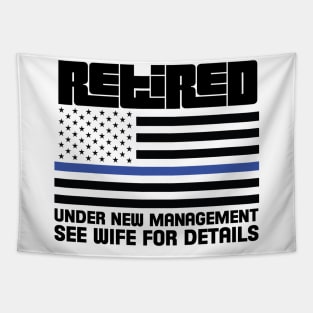 Retired Police Tapestry