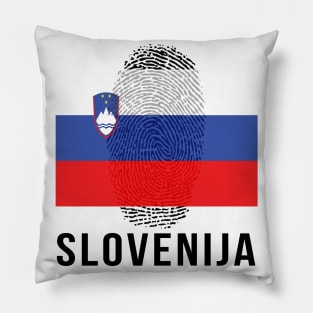 Slovenia Flag Soccer DNA Pillow
