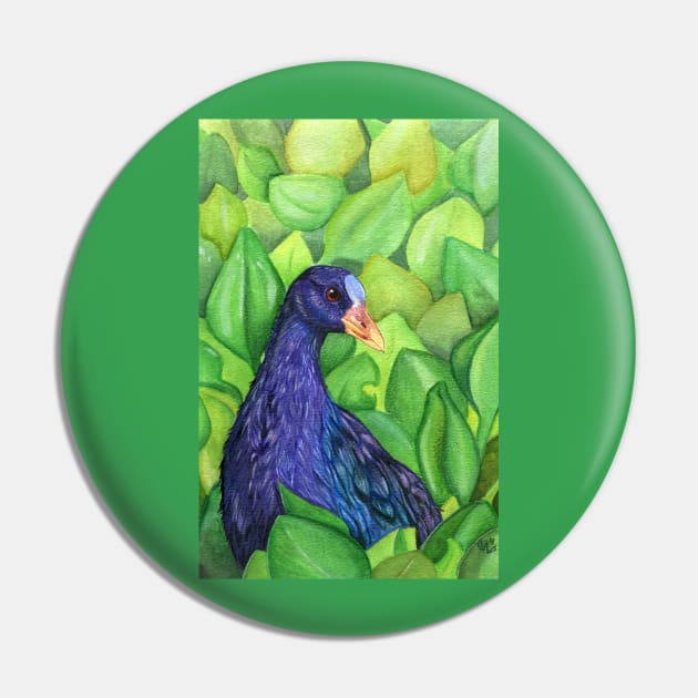 Purple Gallinule Pin by TehNessa