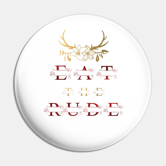 Hannibal - Eat the Rude Pin by SATVRNAES