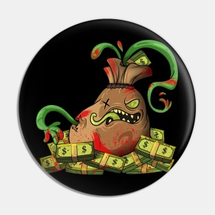 Cash Money Dollar Monster Pin