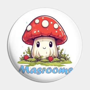 Reishi mushrooms Pin