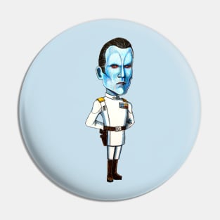 Chibi Thrawn Pin