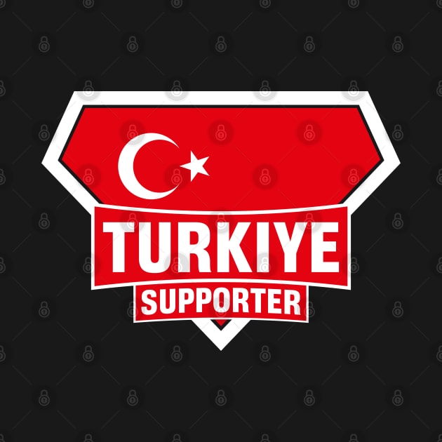 Turkiye Super Flag Supporter by ASUPERSTORE