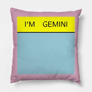 Zodiac Gemini T Shirt / Astrology T Shirt / Zodiac Sign Shirt / Spring birthday Gift / Star Sign Shirt / Constellation Shirt Pillow