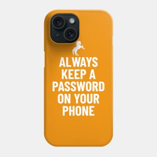 Horse Video Orange Phone Case