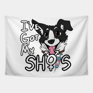 I've Got My Shots (Mutt Dog, HRT) Tapestry