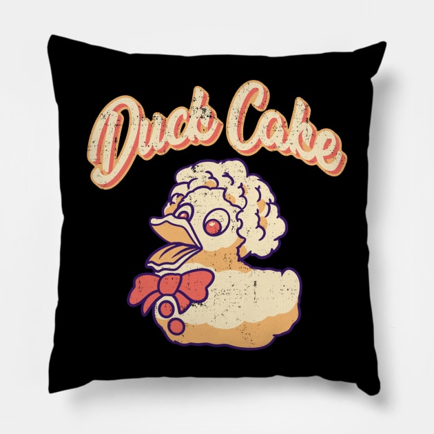 Duck cake Pillow by sspicejewels