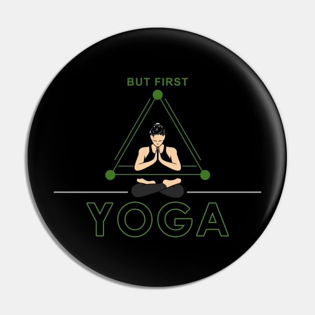 But first - Yoga Pin by Markus Schnabel