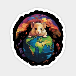 Hamster Earth Day Magnet