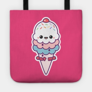 Eat Me Ice Cream Cone Tote