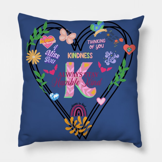 Be Kind Pillow by Joy-Graphix