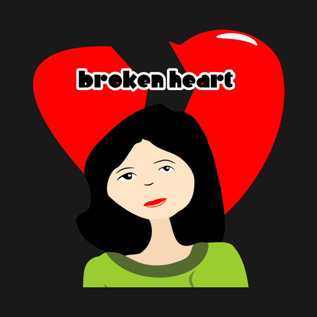 Broken Heart - Unbreakable Spirit by Pieartscreation