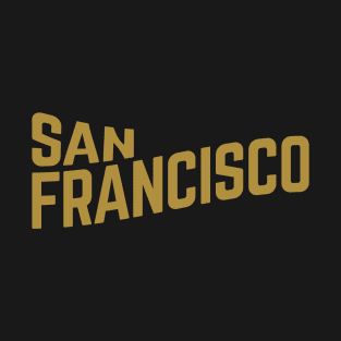 San Francisco City Typography T-Shirt