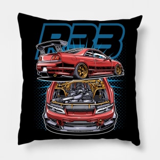 Skyline GTR 33 LS Swapped Pillow