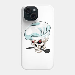 Skull Chef Cooking spoon Phone Case