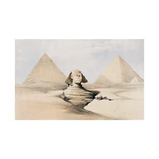 The Great Sphinx Pyramids of Gizeh (Giza) T-Shirt